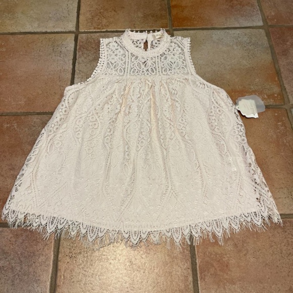 ALTAR’D STATE lace boho top size m